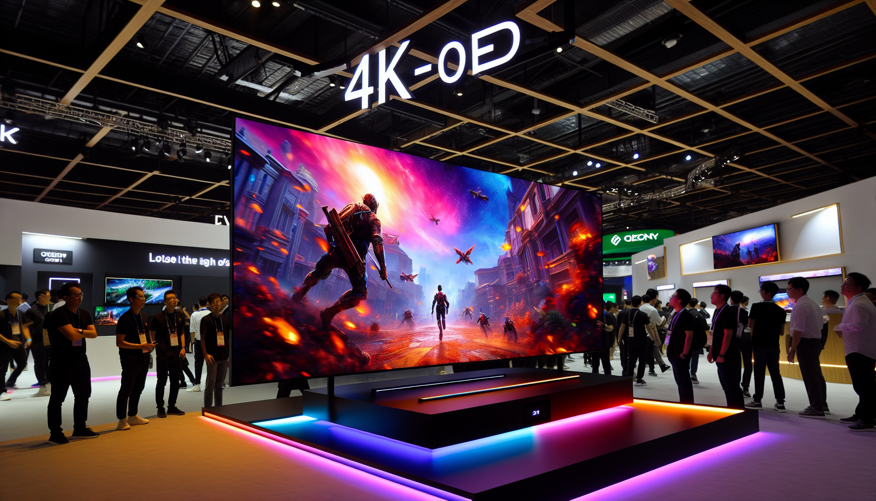 MSI also has a 27-inch 4K QD-OLED gaming monitor at CES 2025